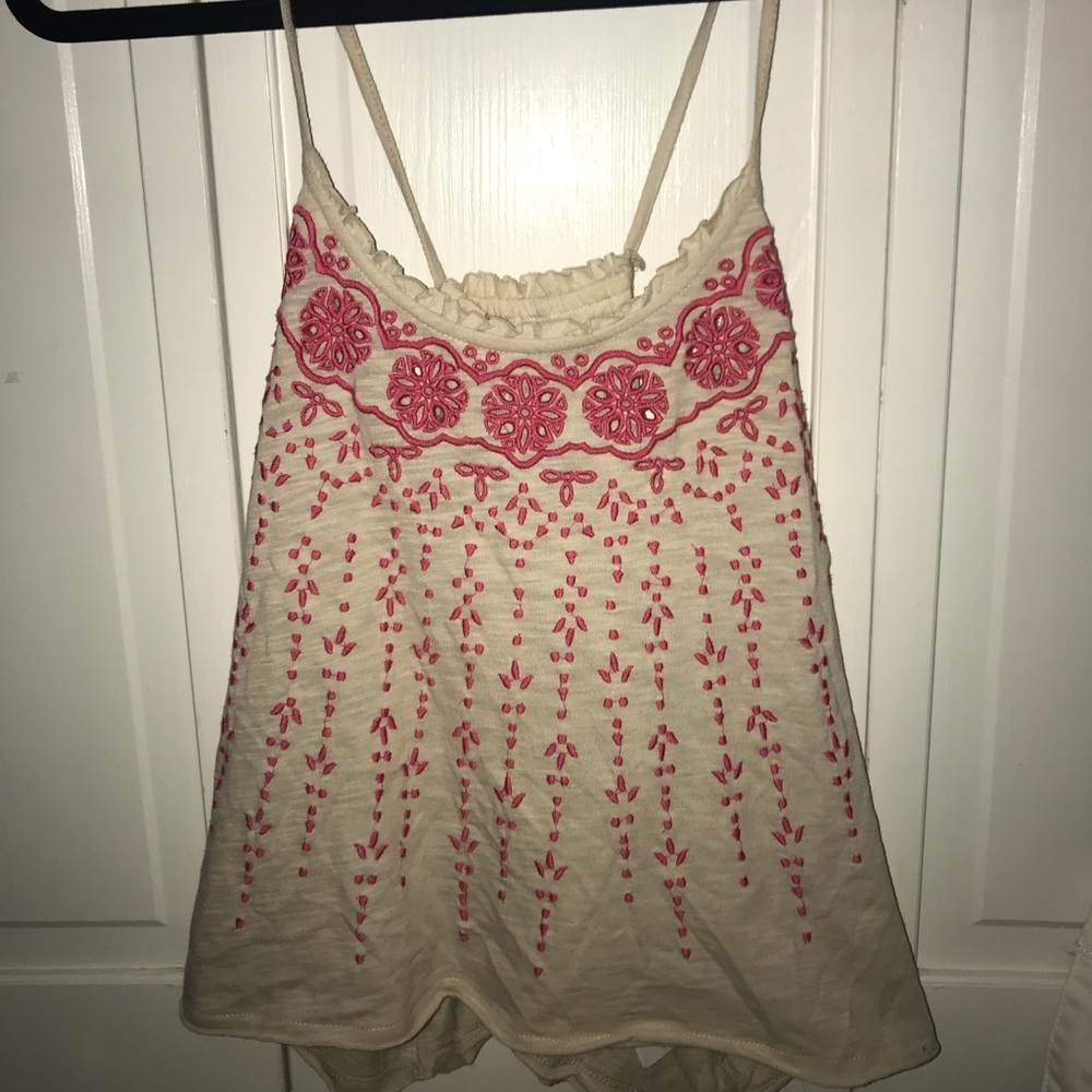 American Eagle Embroidered Cami